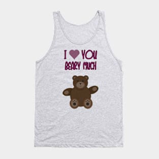 Beary Love *Clear BG* Tank Top